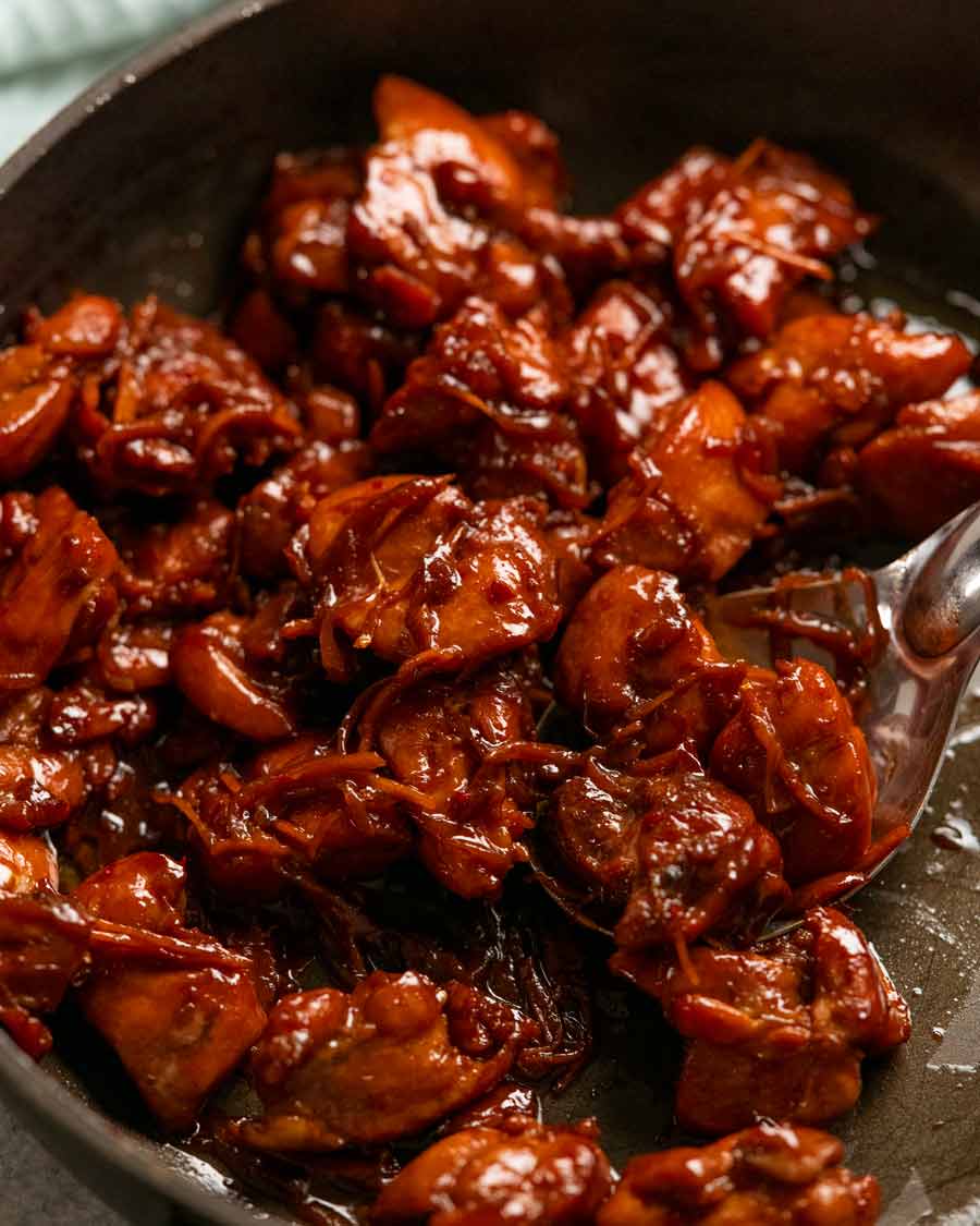 Making Vietnamese Caramel Ginger Chicken